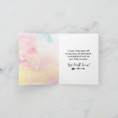 Moge je elke dag sterker worden en je getroost voe kaart (Binnen)