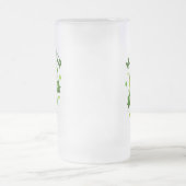 Moge je glas helemaal groen zijn voor St. Patrick' Matglas Bierpul (Center)