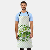 Moge je glas helemaal groen zijn voor St. Patrick' Schort (Gedragen)