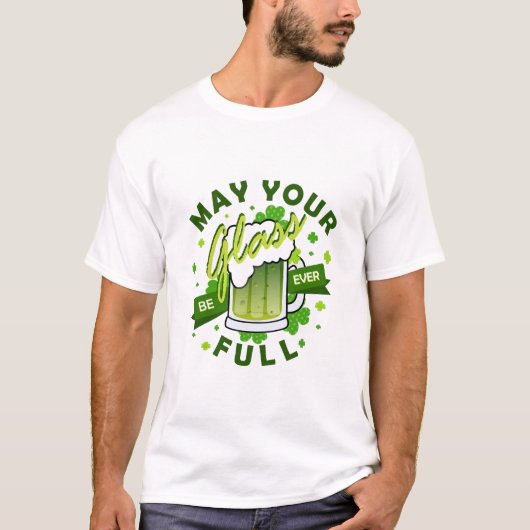 Moge je glas helemaal groen zijn voor St. Patrick' T-shirt (Voorkant)