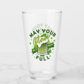Moge je glas vol zijn groene bier St. Patrick's (Achterkant)
