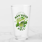 Moge je glas vol zijn groene bier St. Patrick's (Voorkant)