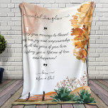 Moge je huwelijk worden beknibbeld op een aangepas fleece deken<br><div class="desc">Je persoonlijke boodschap aan de nieuwsleden in een deken! Een geweldig geschenk dat ze kunnen gebruiken en voor altijd zullen koesteren. Voeg de namen van de bruid en van de groom,  uw douanebericht,  en jouw naam als afzender toe. Een heel uniek geschenk dat hun hart zal laten smelten.</div>