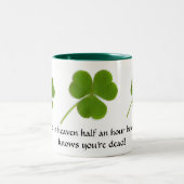 Moge je in de hemel van de Ierse Mok van de zegen (Center)