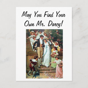 Moge je je eigen Mr Darcy vinden! Briefkaart