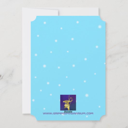 Moge je Kerstmis vol zijn met Joy! Feestdagenkaart (Achterkant)