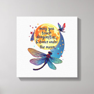 Moge Je Libellen En Sterren Aanraken Dans Met Fai Canvas Afdruk
