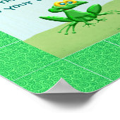 Moge je nooit kikkers in je onderbroek vinden poster (Hoek)