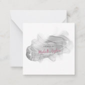 Moge je nooit te oud worden - kerstavond notitiekaartje (Achterkant)