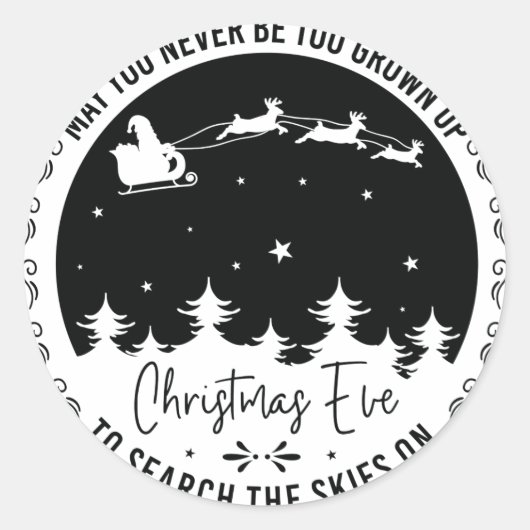 Moge je nooit te oud zijn om naar de huid te zoeke ronde sticker (Voorkant)