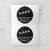 Moge je nooit te oud zijn om op kerstavond de luch kaart (Binnen)