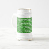 Moge je ochtenden vreugde en je avonden brengen bierpul (Voorkant links)