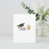 Moge je Pet net zo hoog vliegen als je dromen Feestdagenkaart (Staand voorkant)