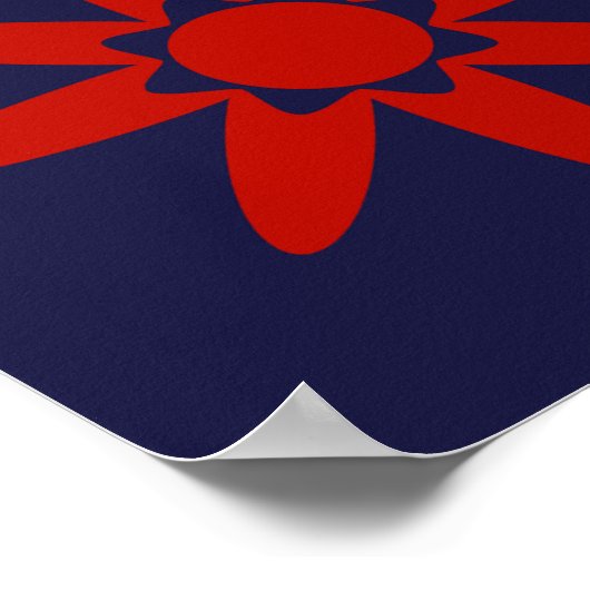 Moge je vrede, liefde en geluk hebben Wall Art Poster (Hoek)