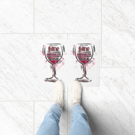 Moge je wijn sterker zijn dan de poten van je doch deurmat