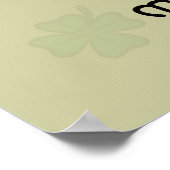 Moge je zakken zwaar zijn en het hart licht poster (Hoek)