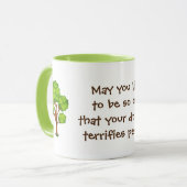 Moge je zo oud worden als een grapje? mok (Voorkant links)