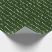 Moge jullie Kerstmis fantastisch zijn Cadeaupapier (Hoek)