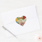Moge liefde... hart sticker (Envelop)