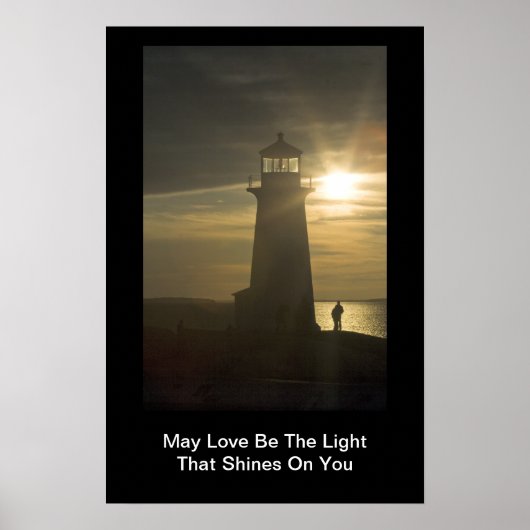Moge liefde het licht zijn... II Afdrukken Poster (Voorkant)