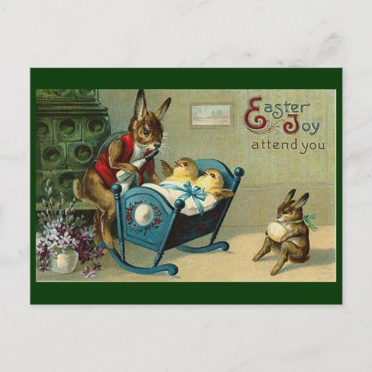 Moge Pasen je  bijwonen Feestdagenkaart (Voorkant)