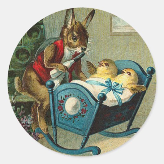 Moge Pasen je  bijwonen Ronde Sticker (Voorkant)