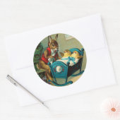 Moge Pasen je  bijwonen Ronde Sticker (Envelop)