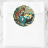 Moge Pasen je  bijwonen Ronde Sticker (Tas)