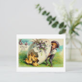 Moge Pasen je  Pasen bijwonen Feestdagenkaart (Staand voorkant)