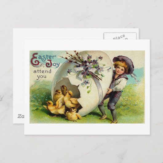 Moge Pasen je  Pasen bijwonen Feestdagenkaart (Voorkant / Achterkant)