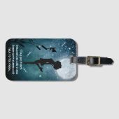 Moge u dansen met Fairies Irish Dance Hard Shoe Bagagelabel (Voorkant (horizontaal))