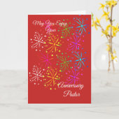 Moge u genieten van uw Jubileum Kaart (Gele Bloem)