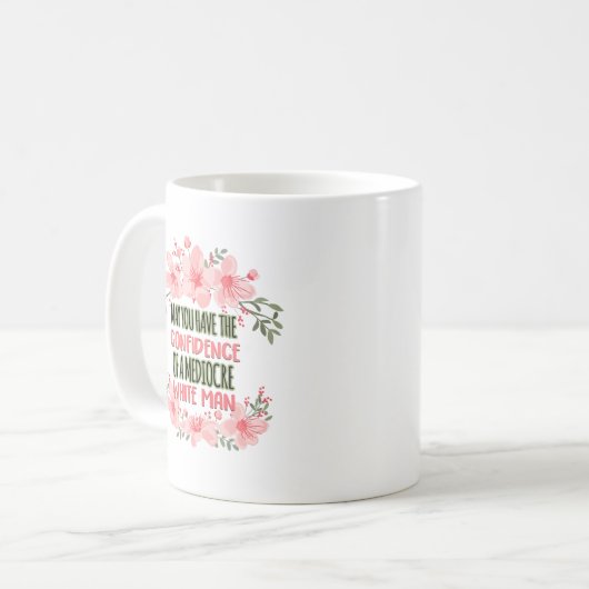 Moge u het vertrouwen hebben van middelmatig wit M Koffiemok (Voorkant links)