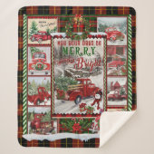 Moge uw dag prettig en helder zijn sherpa deken (Voorkant)