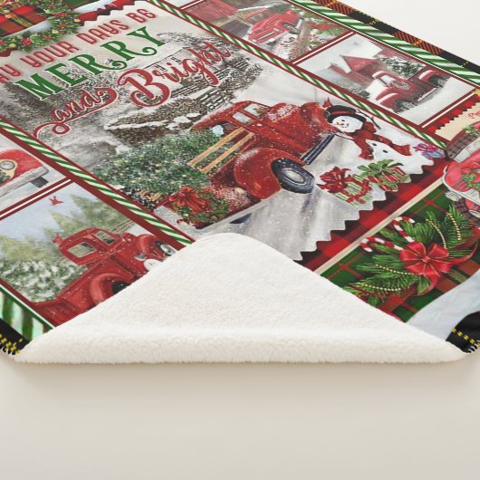 Moge uw dag prettig en helder zijn sherpa deken (3/4)