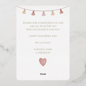 Moge uw dagelijkse liefde dag Valentijnsdag Kaart (Achterkant)