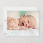 Moge uw dagen kerst Kaart (Voorkant)