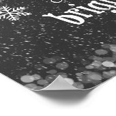 Moge uw dagen Merry & Bright Kerstcitaat zijn Poster (Hoek)