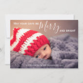 Moge uw dagen mooi en helder zijn. feestdagenkaart (Voorkant)