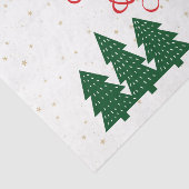 Moge uw dagen vrolijke en heldere bomen gouden ste tissuepapier (Detail)