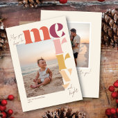 Moge uw dagen vrolijke kleurrijke kerst Kaart zijn