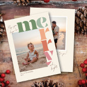 Moge uw dagen vrolijke kleurrijke kerst Kaart zijn