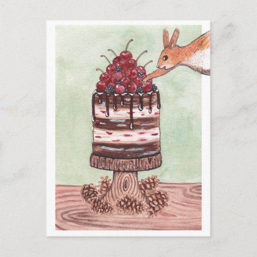 Moge uw feestdag Cherry en Bright zijn Briefkaart (Voorkant)