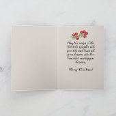 Moge uw Hart Ring Kerst Wenskaart Feestdagen Kaart (Binnen)