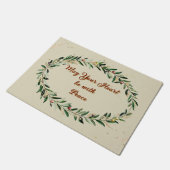 Moge uw hart zijn met Vrede Deurmat (Schuin)