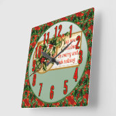 Moge uw kerst vrolijk zijn en geen klok missen (Hoek)