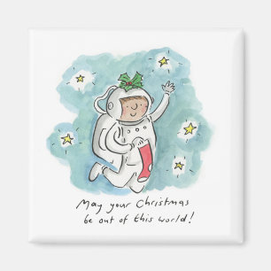 Moge uw kerstfeest buiten deze wereld zijn magneet
