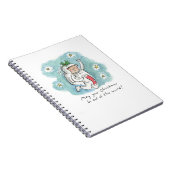 Moge uw kerstfeest buiten deze wereld zijn notitieboek (Rechterzijde)