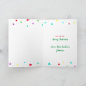 Moge uw Kerstmis spaarzaam en helder zijn Kaart (Binnen)