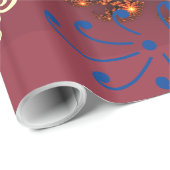 Moge uw Kerstmis vrolijk en helder zijn Cadeaupapier (Rol Hoek)